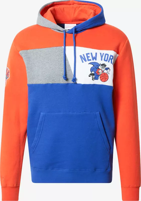 Mitchell & Ness Color Blocked NBA Fleece Hoodie