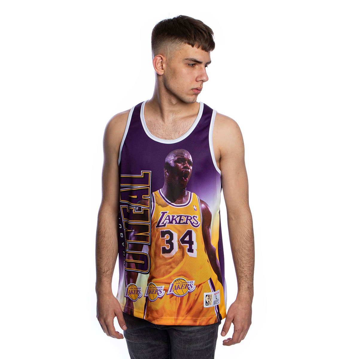 Mitchell&Ness Los Angeles Lakers Shaquille O'Neal Tank-Top (light gold)