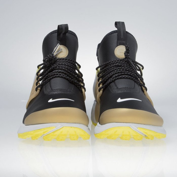 Nike presto black yellow on sale