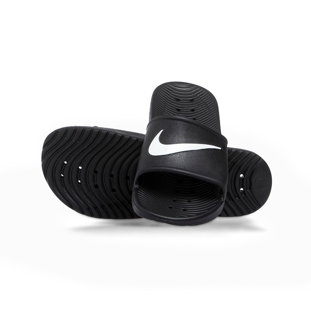 nike shower slides with holes