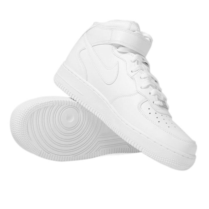 Nike WMNS Air Force 1 '07 Mid LE white (366731-100) | Bludshop.com