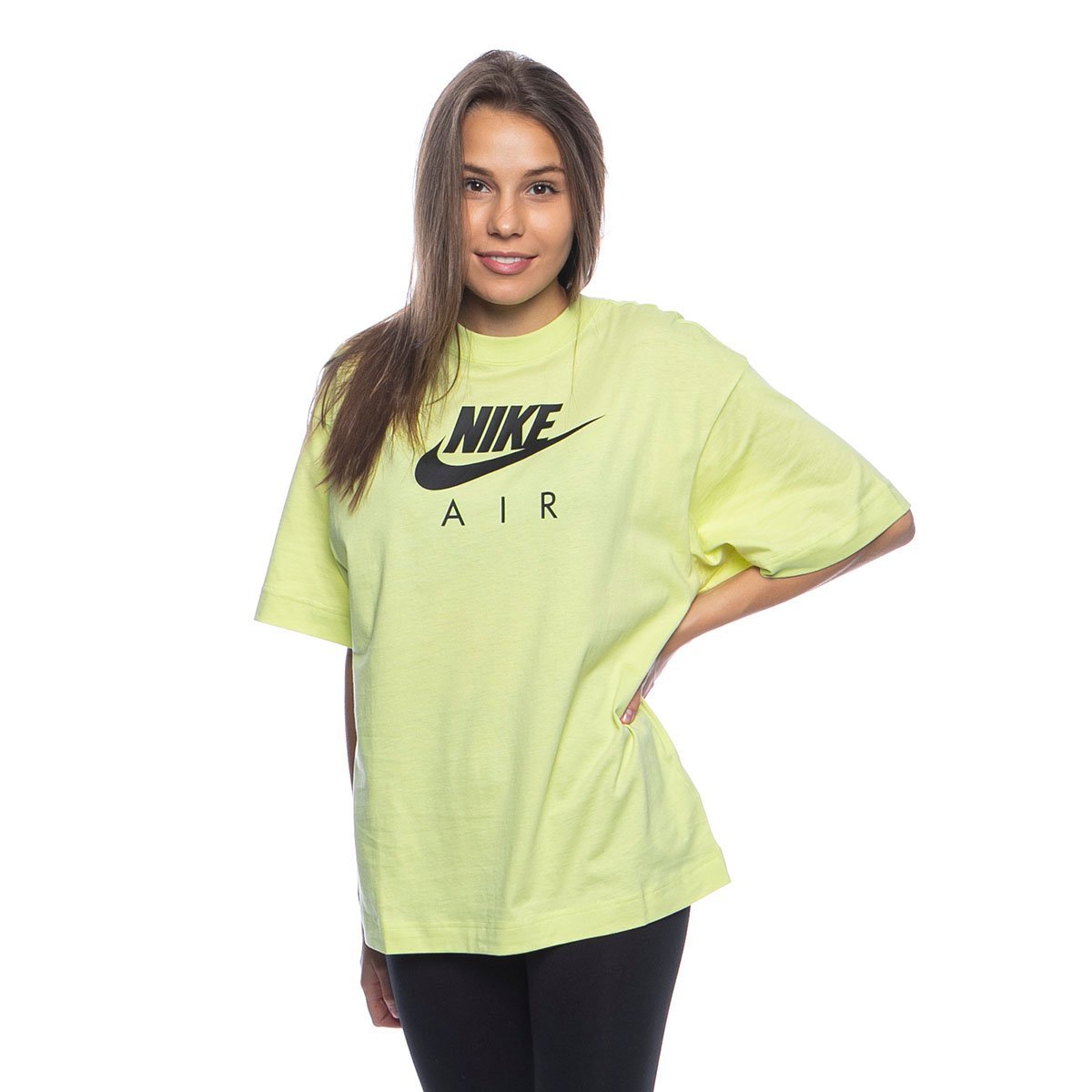 lime green nike shirt women's