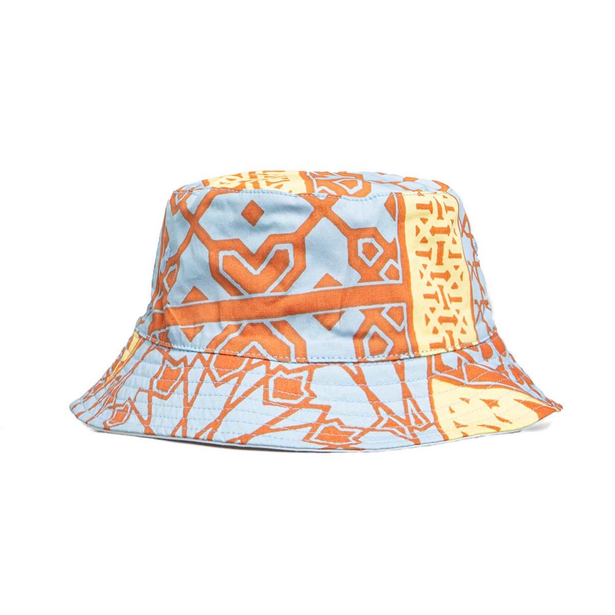 orange bandana bucket hat