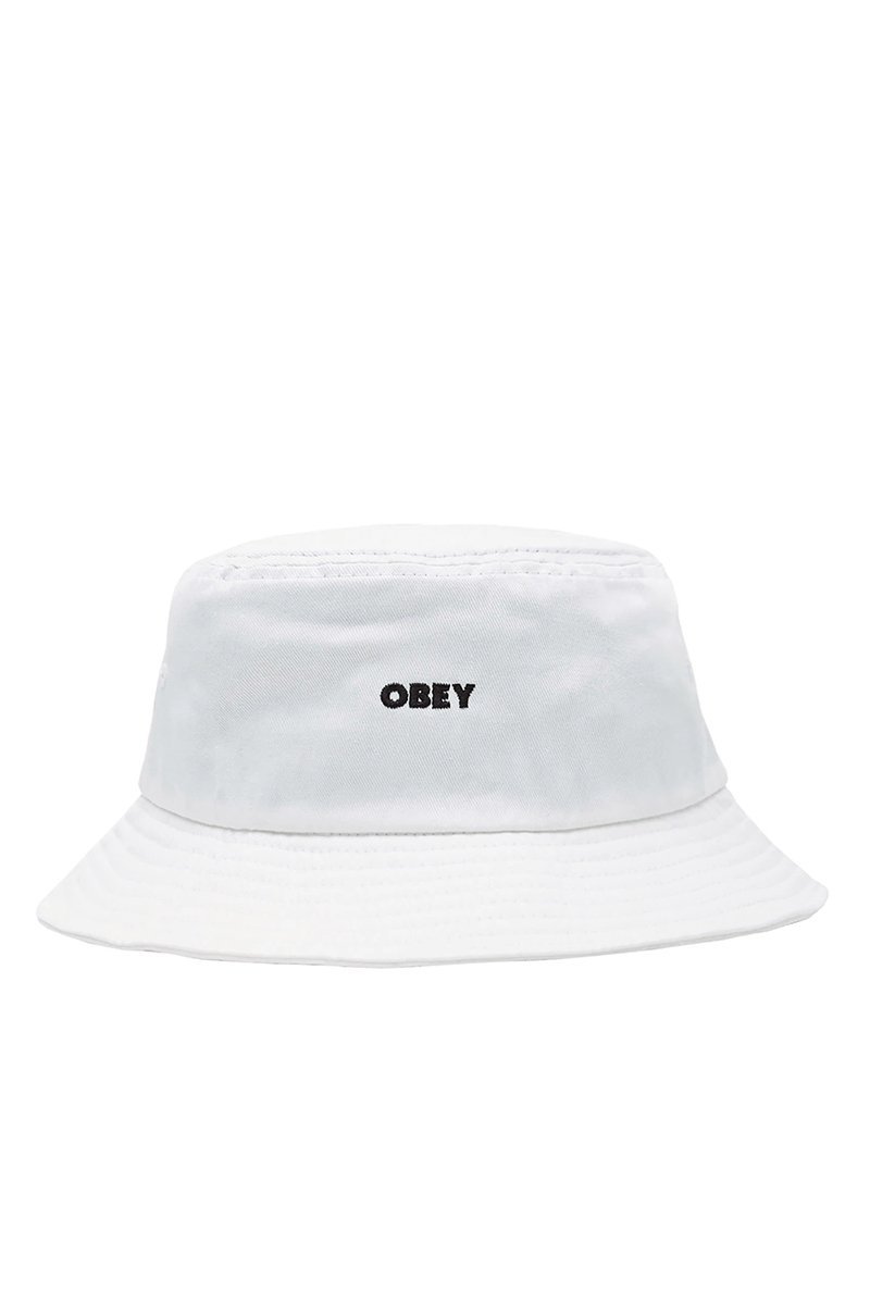 obey white bucket hat