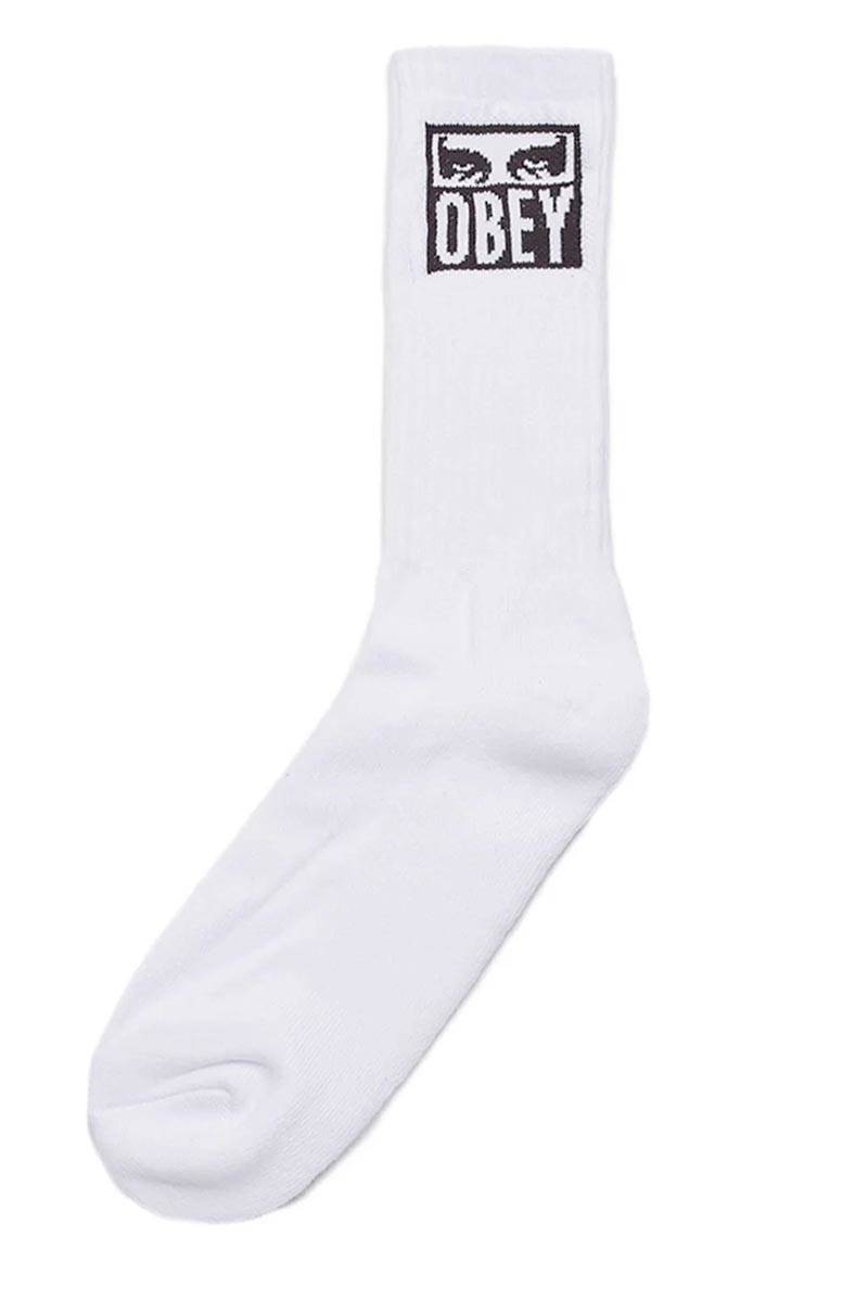 OBEY Eyes Icon Socks white | Bludshop.com