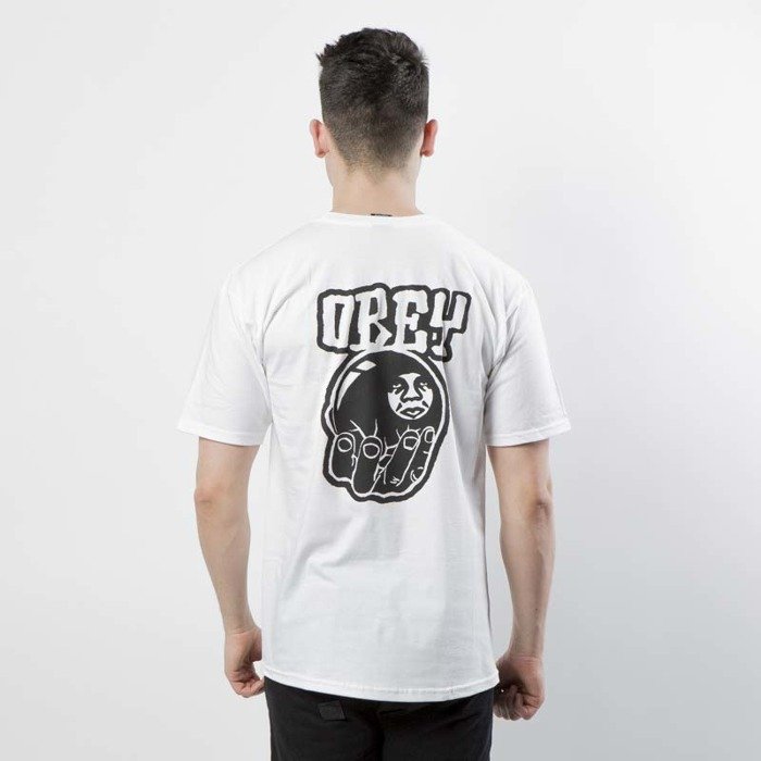 Obey Big Boy Pants Basic T-shirt white | Bludshop.com