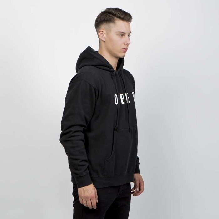 Obey Hoodie Anyway Dusty black | Bludshop.com