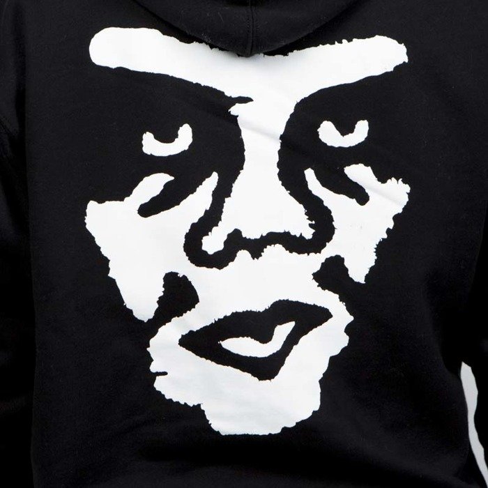 Obey Hoodie The Creeper black Bludshop