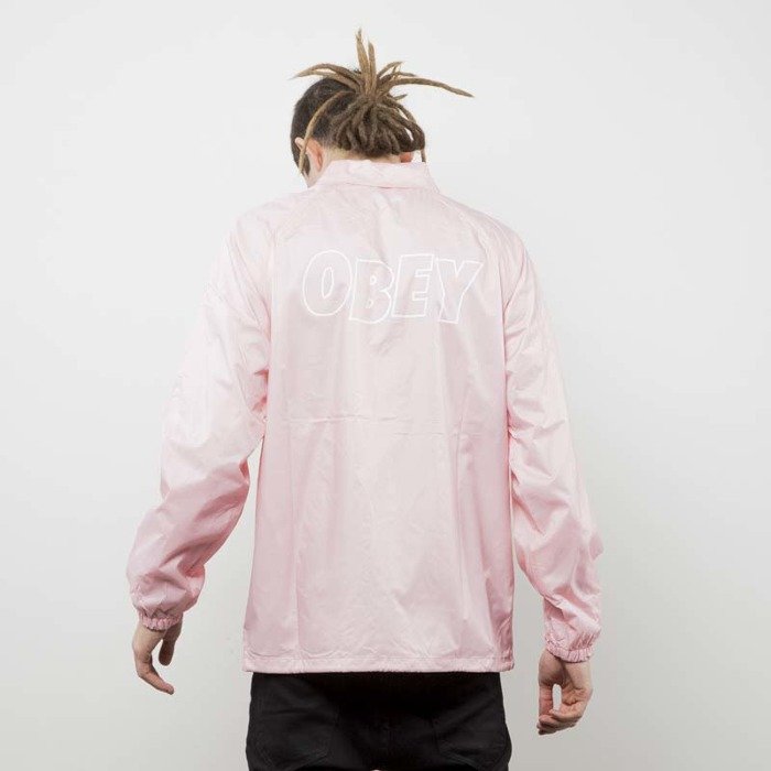 Obey Jacket LO-FI pink | Bludshop.com