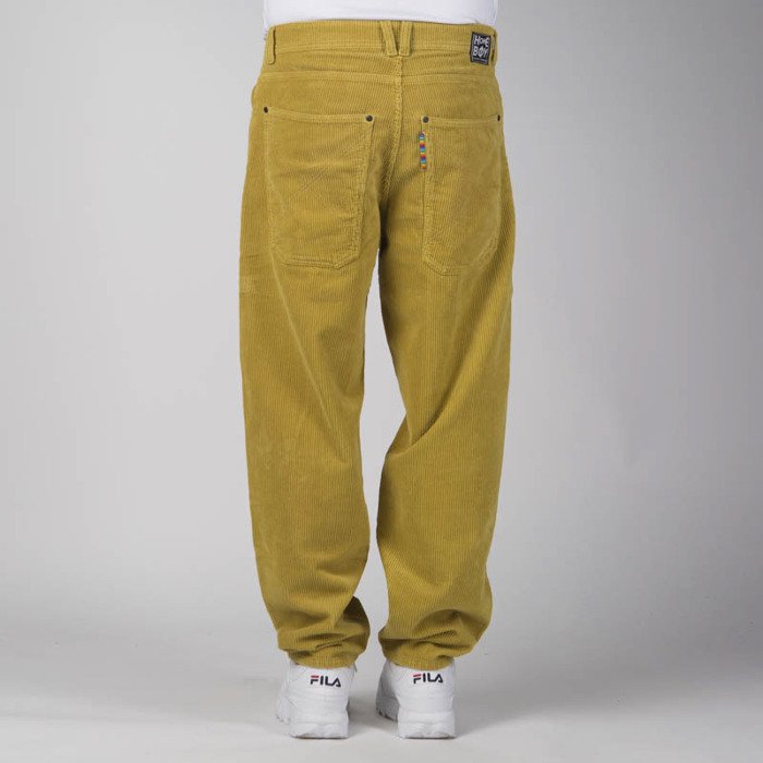 Pants HomeBoy X-Tra Baggy Cord yellow | Bludshop.com