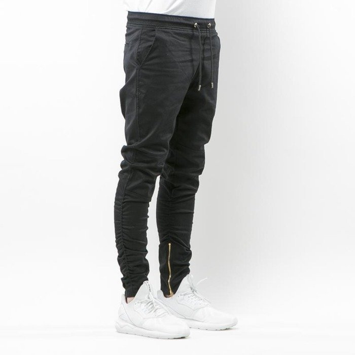 Phenotype pants Black Propcrotch Zipper Pants black | Bludshop.com