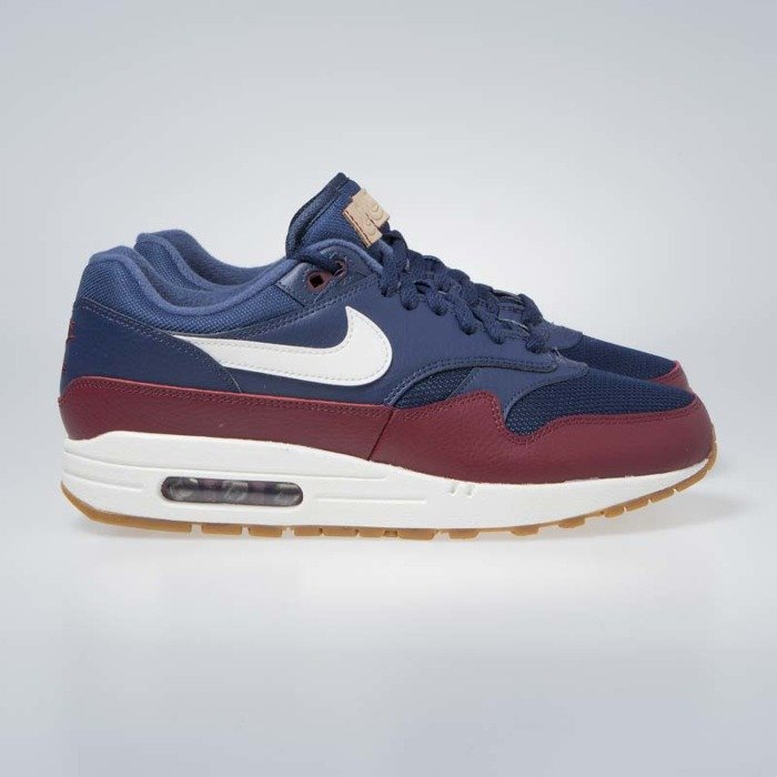 nike air max 1 navy red