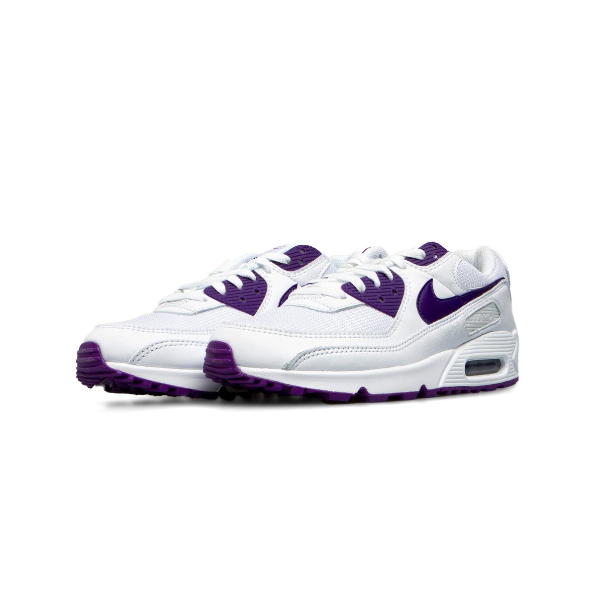 Sneakers Nike Air Max 90 white/voltage purple-black (CT1028-100 ...