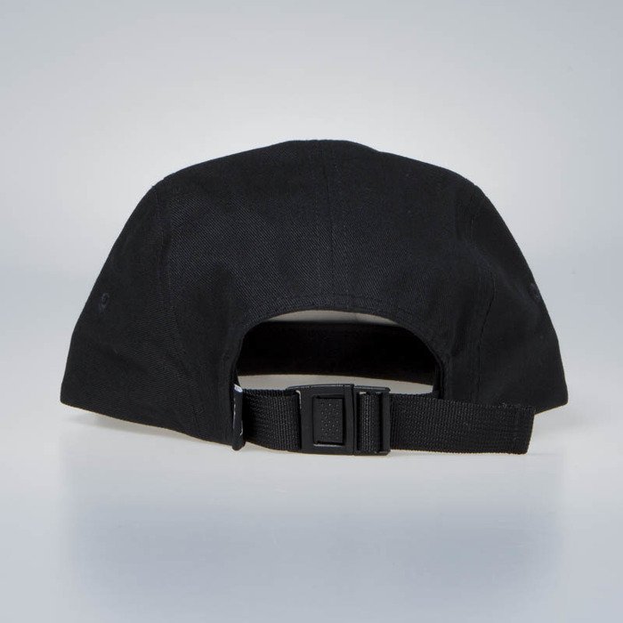 Stussy 5panel Stock Camp Cap Black