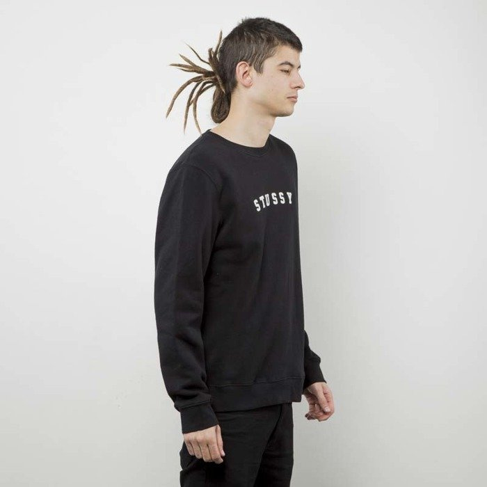 Stussy Felt App. Crew black