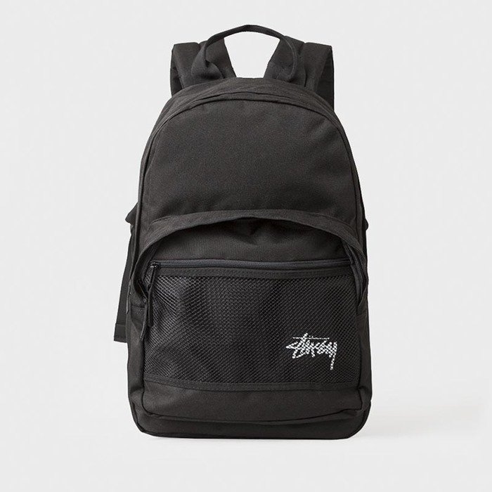 Stussy Stock Backpack black 133018 | Bludshop.com