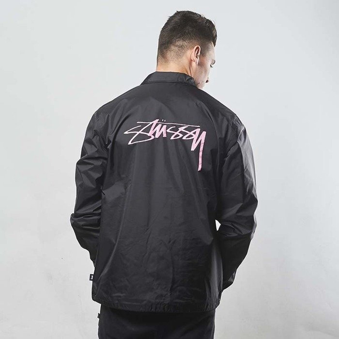 Stussy Summer Coach Jacket black | Bludshop.com