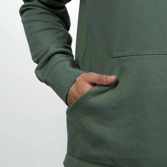 stussy two tone hoodie green