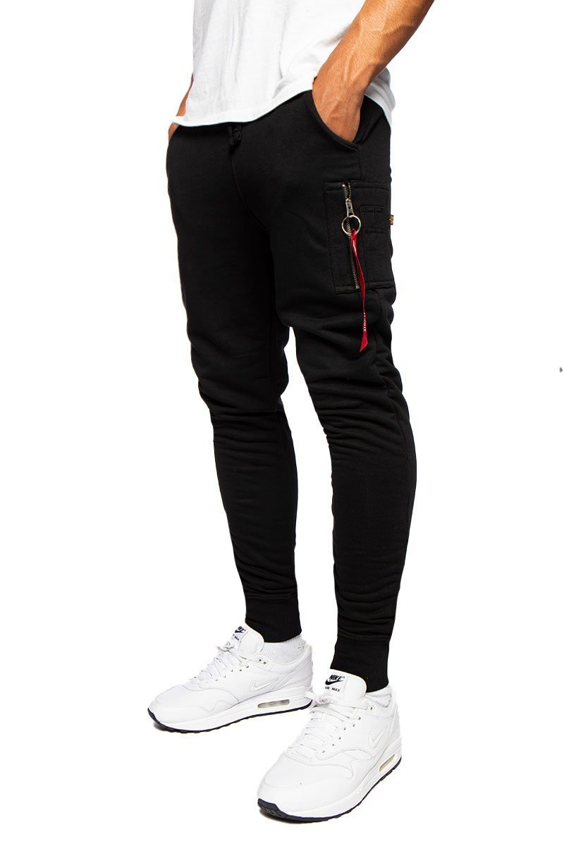 Sweatpants Alpha Industries XFit Slim Cargo Pant black