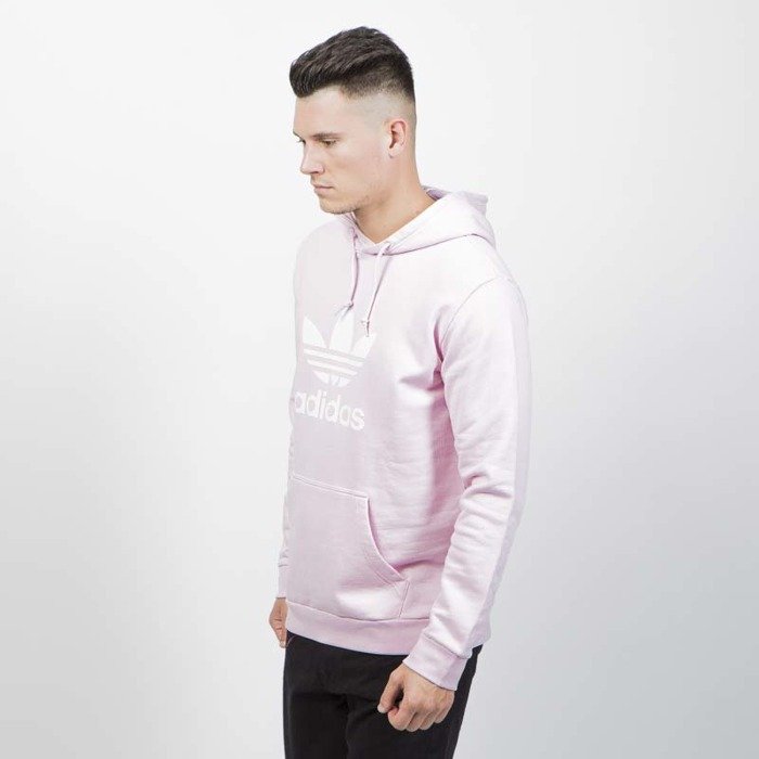 adidas clear pink hoodie