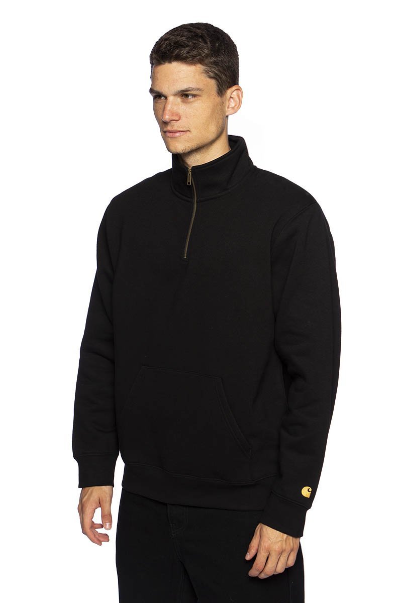 Carhartt wip chase outlet neck zip sweatshirt