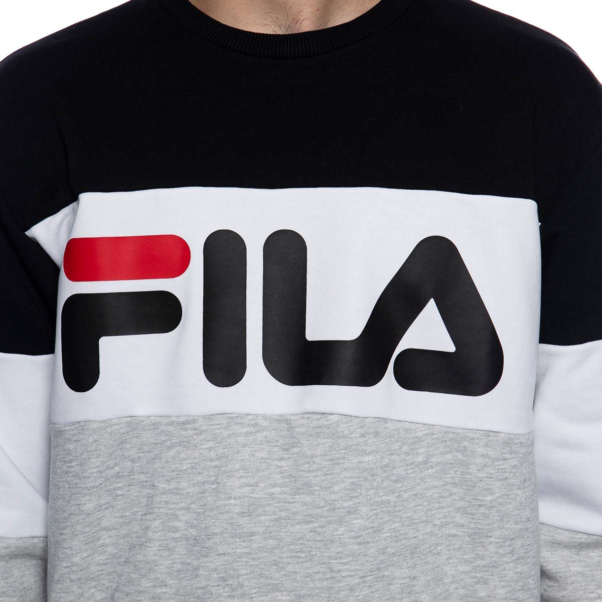 fila grey melange sweatshirt