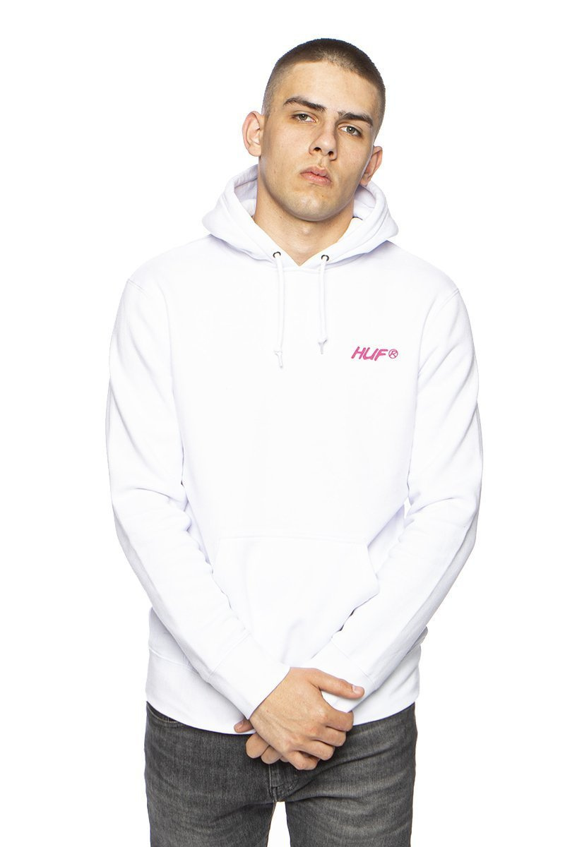 Huf hoodie white hotsell