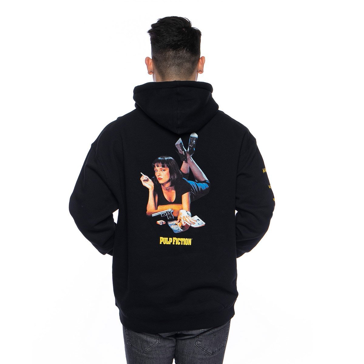 Sweatshirt HUF Mia TT P/O Hoodie black | Bludshop.com