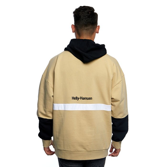 Sweatshirt Helly Hansen Heritage Blocked Hoodie khaki Bludshop