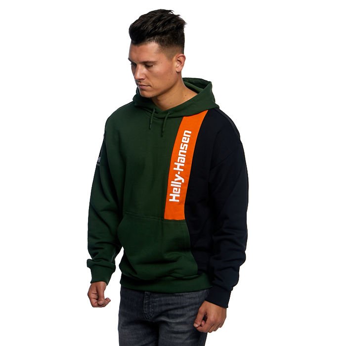 blocked hoodie