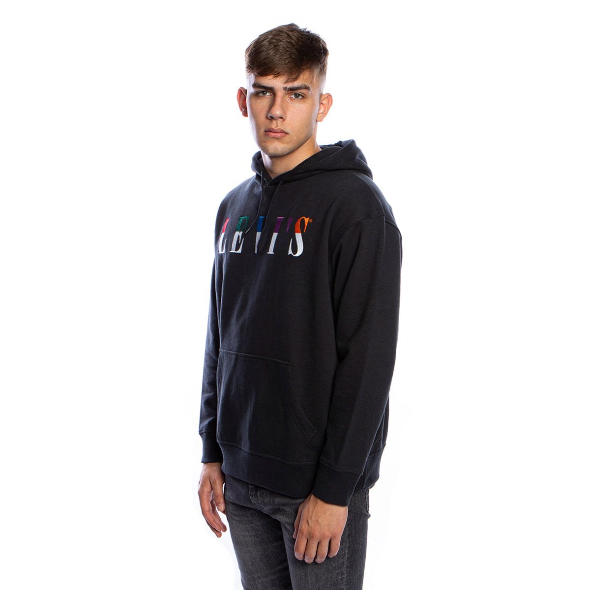 Sweatshirt Levis T2 Relaxed Graphic Po Hoodie Black 5879