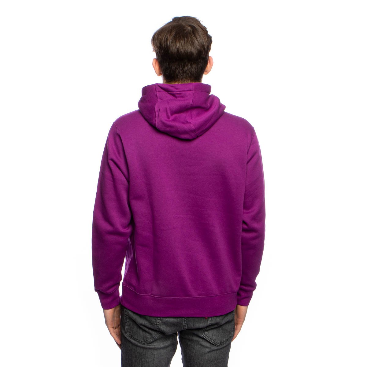Sweatshirt Nike NSW Club Hoodie PO BB purple | Bludshop.com