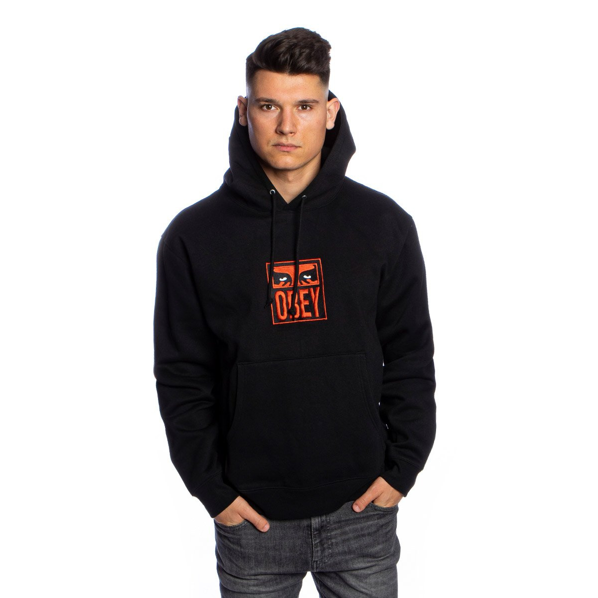 Obey best sale stack hoodie