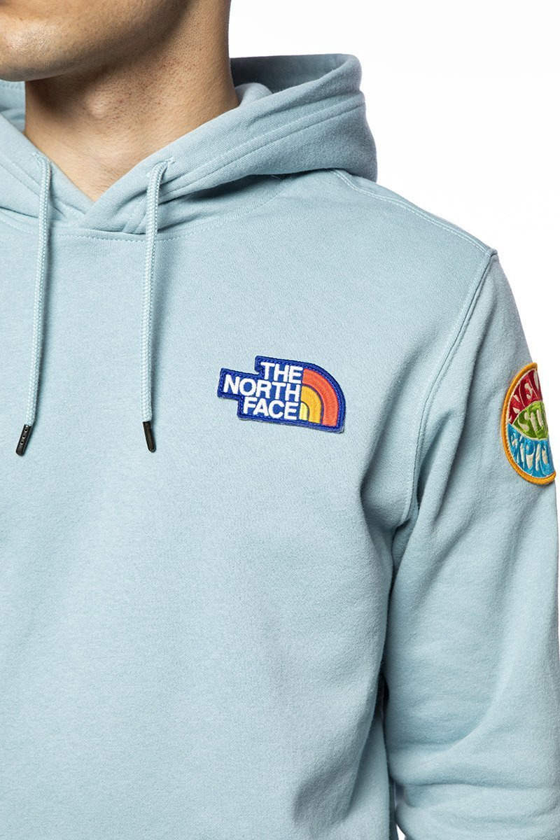 North face hot sale patch hoodie