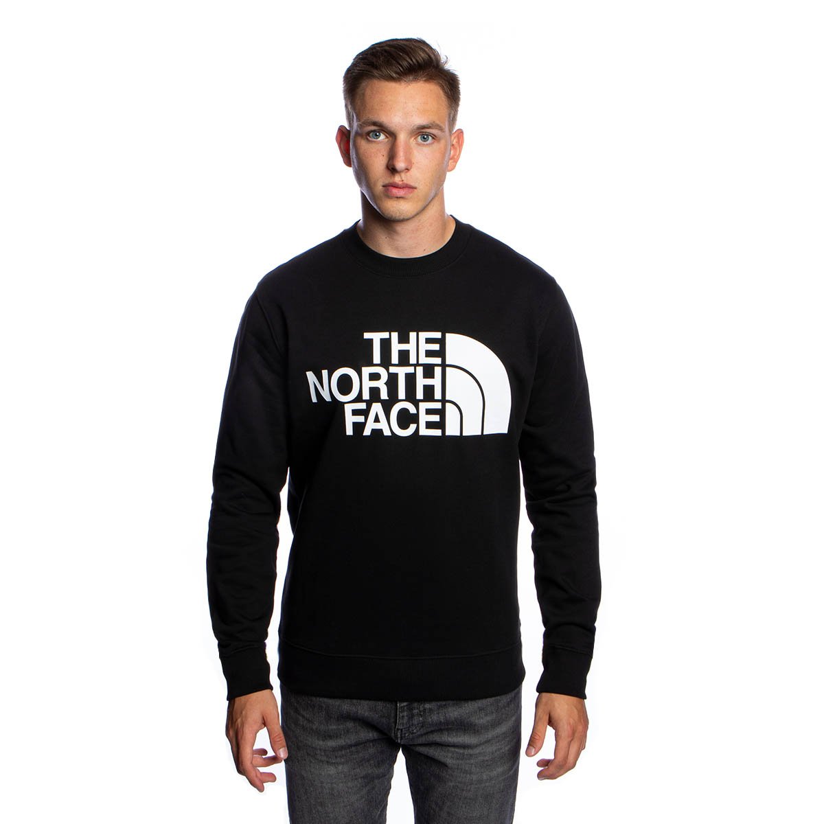 Sweatshirt The North Face Standard Crew black | Bludshop.com