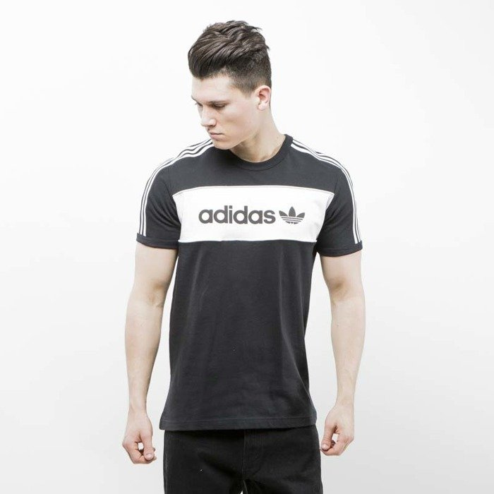 T-shirt Adidas Originals Block black BQ9366 | Bludshop.com