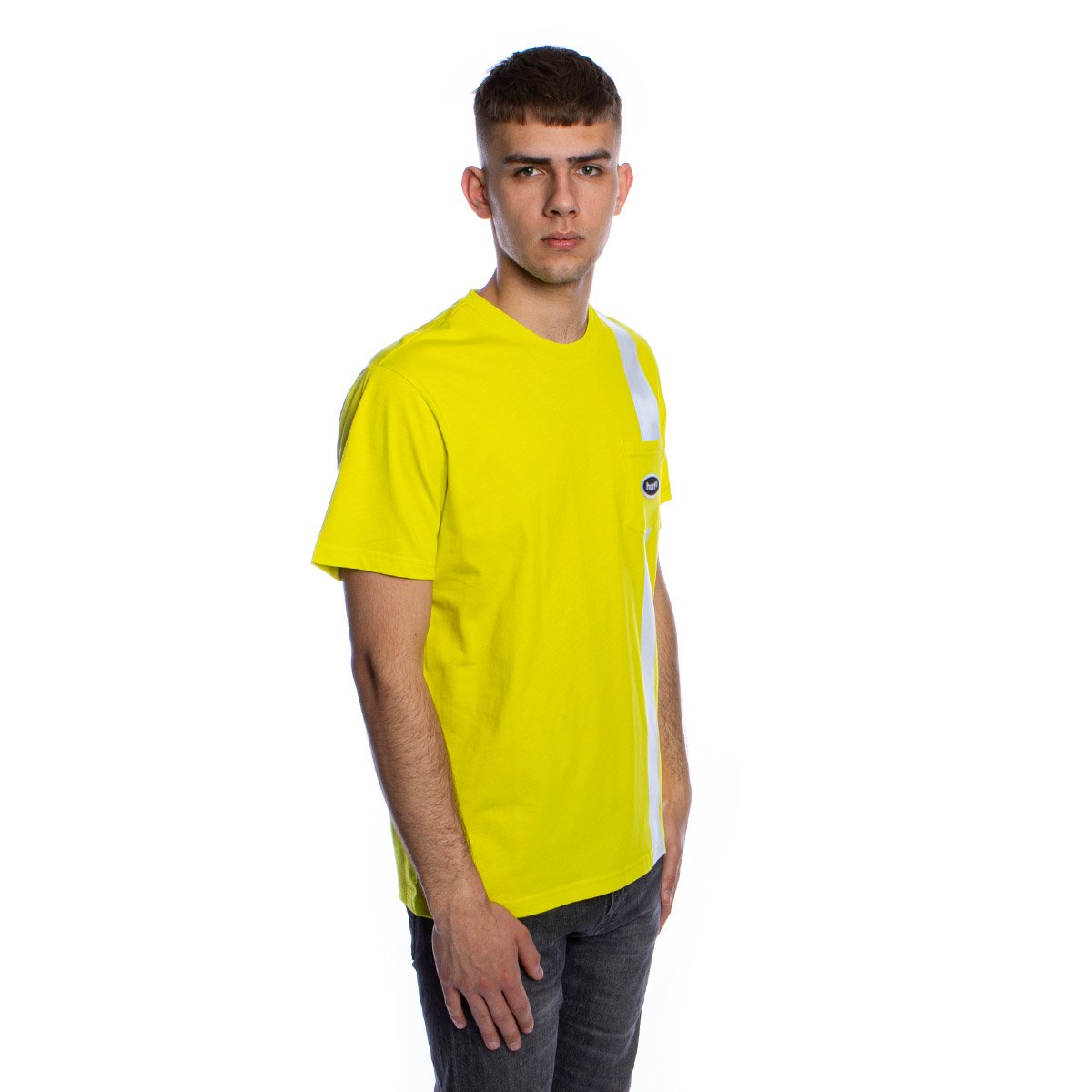 T-shirt HUF Safety S/S Pocket Tee safety yellow | Bludshop.com