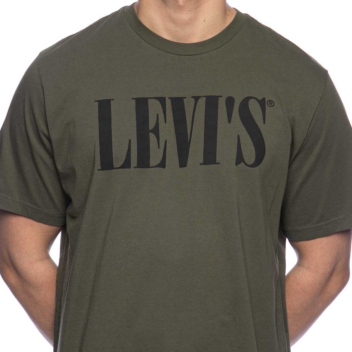 levi's khaki shirt