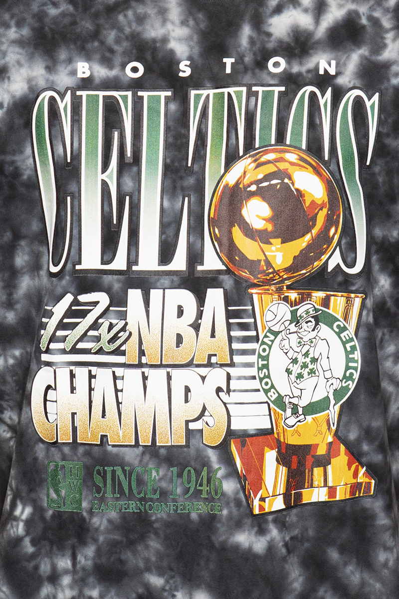 Boston Celtics Mitchell & Ness Champions Print HWC T-Shirt