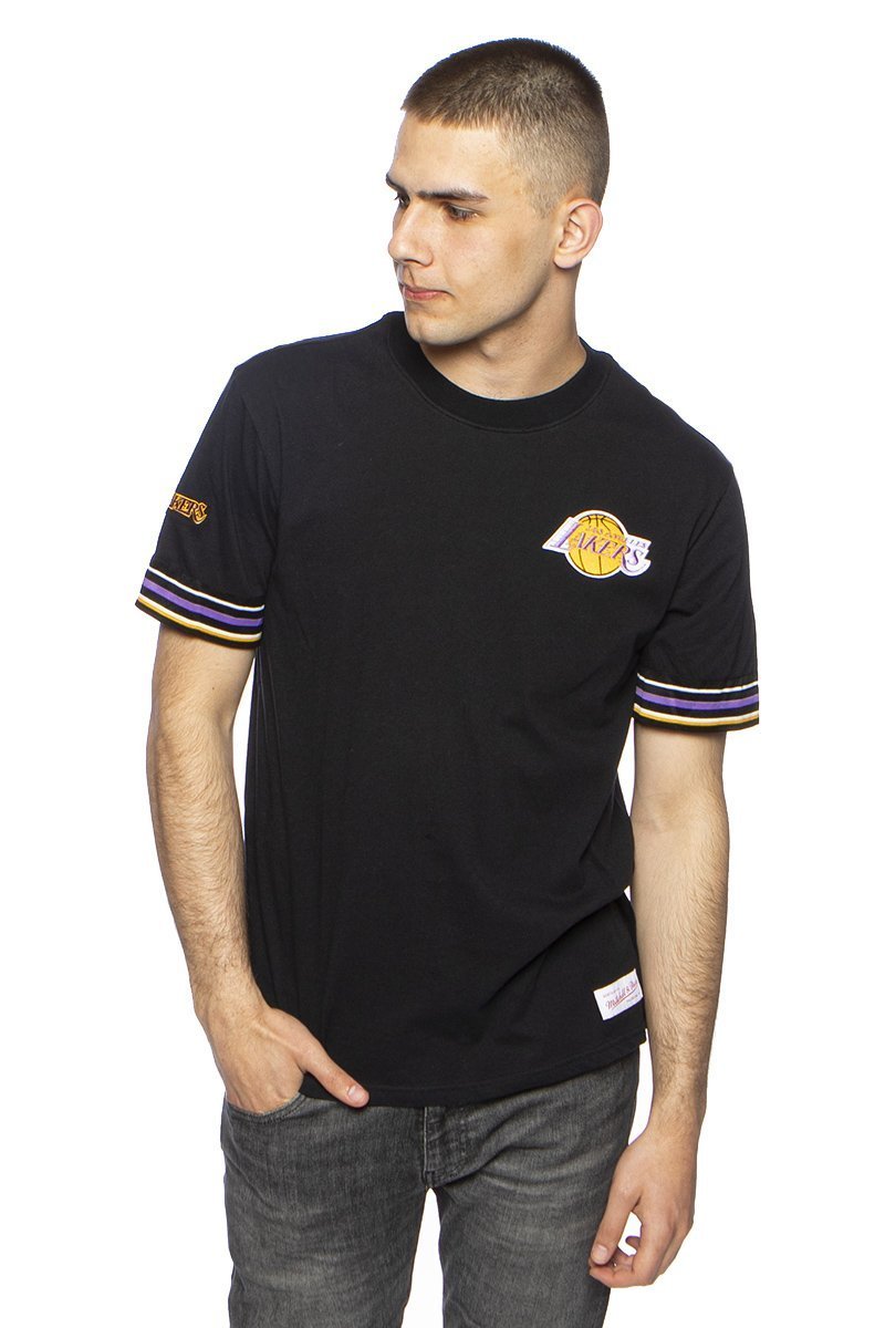 T-shirts Mitchell & Ness NBA Final Seconds Tee Lakers Beige