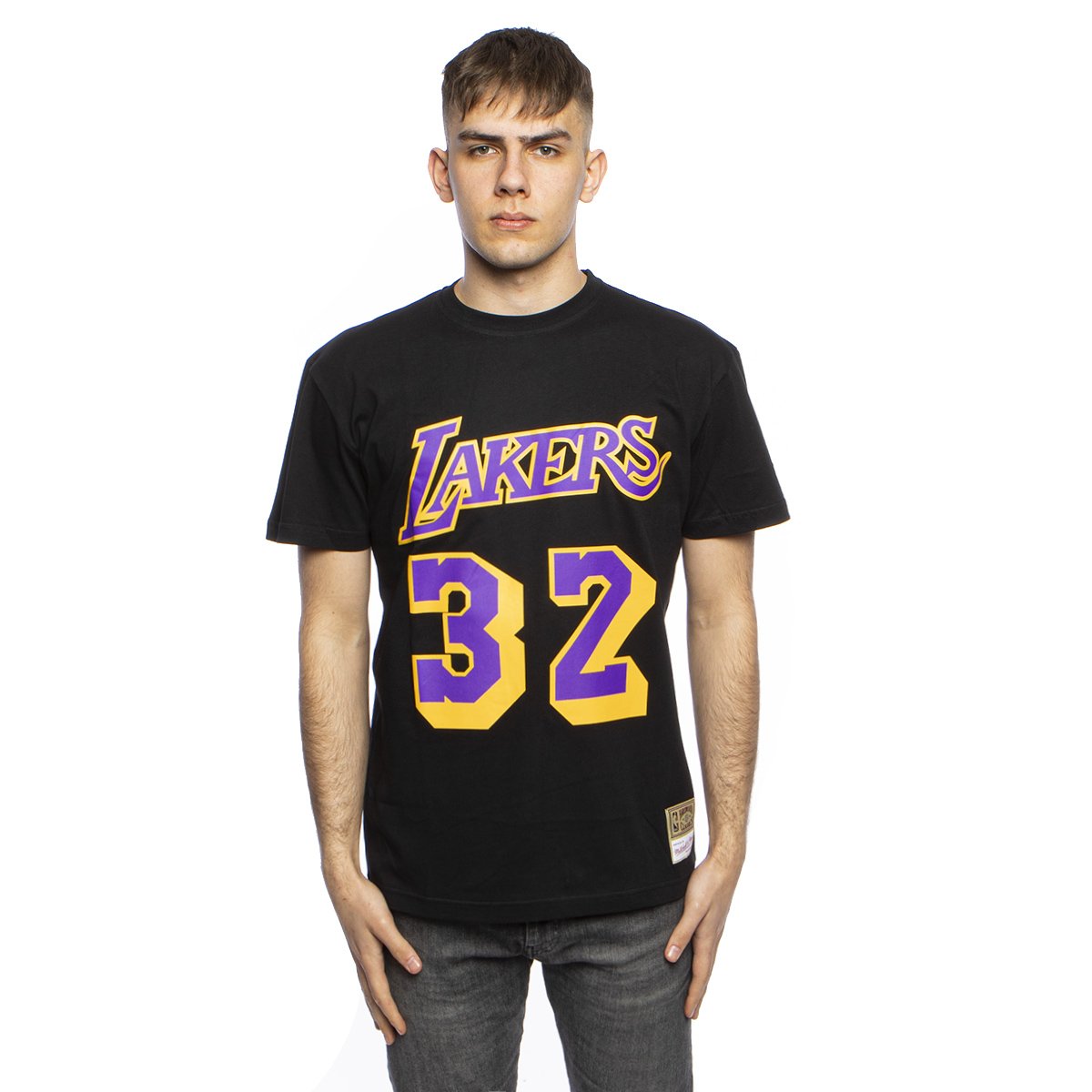 T-shirt Mitchell & Ness Los Angeles Lakers NBA HWC Name & Number Tee ...