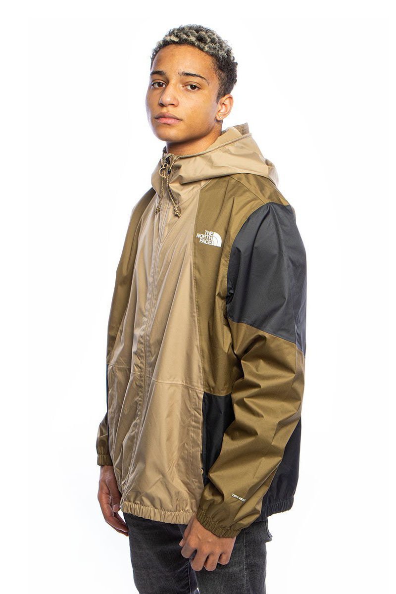 the north face farside jacket in brown