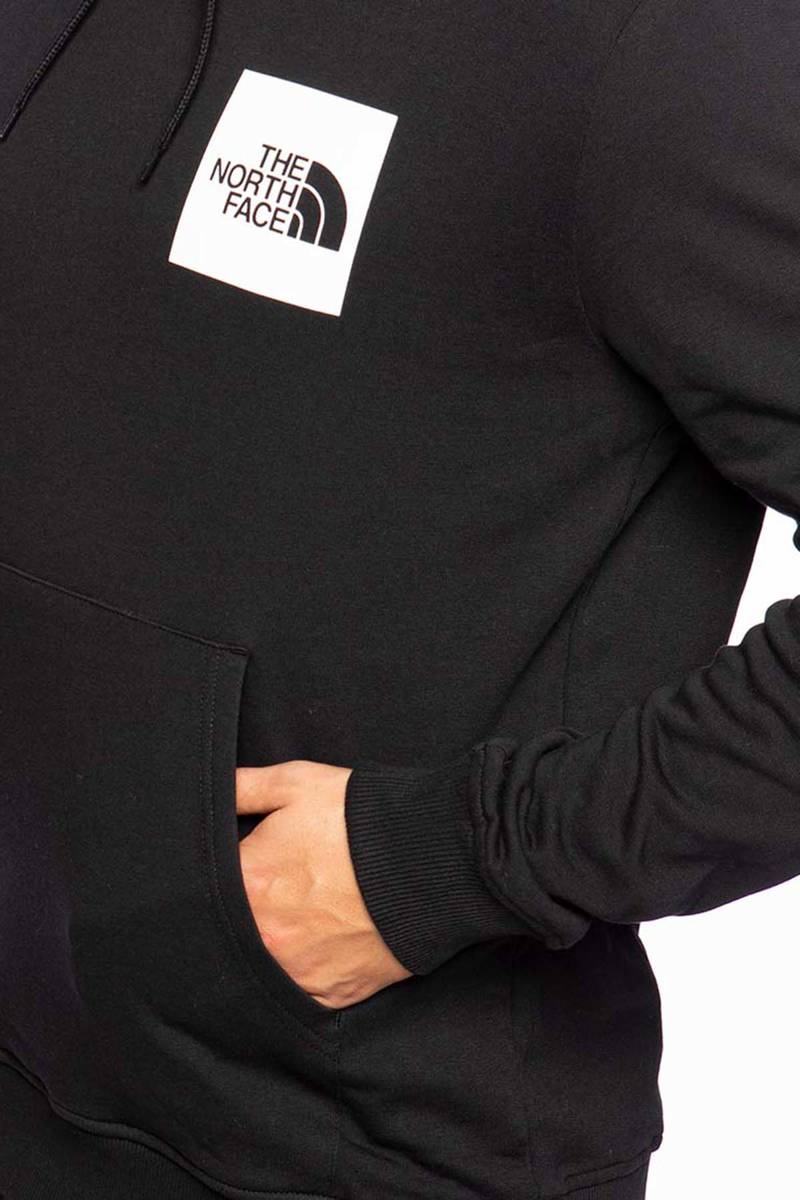 The North Face Sweatshirt M Fine Hoodie black (NF0A5ICXJK31) | Bludshop.com