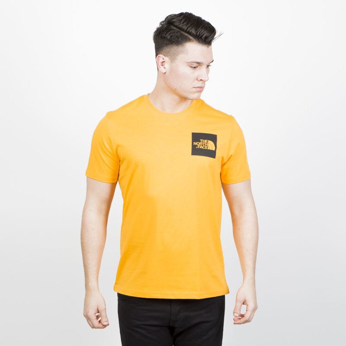orange north face t shirt