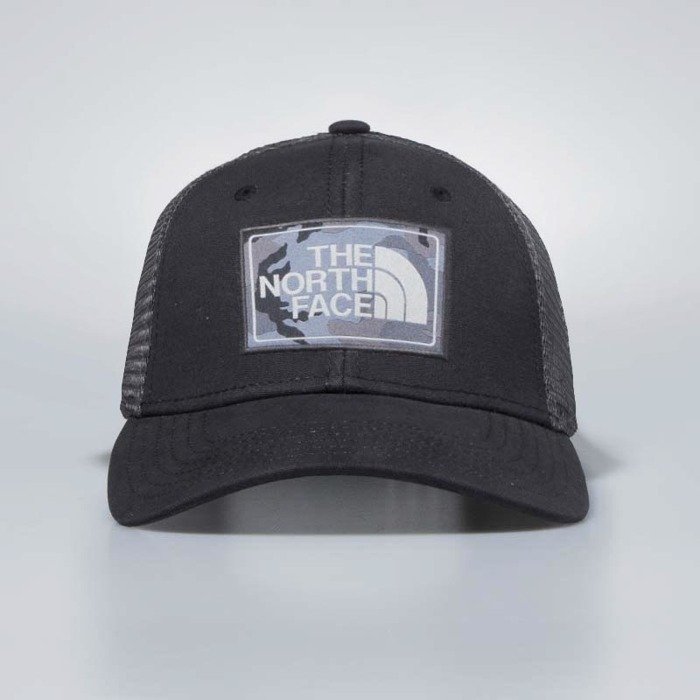The North Face snapback Mudder Trucker Hat tnf black / asphalt grey ...