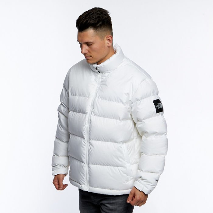 north face white nuptse jacket