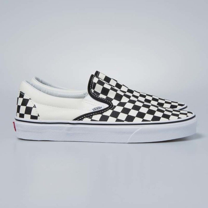 Vans Classic Slip-On black and white checkerboard / white VN000EYEBWW ...
