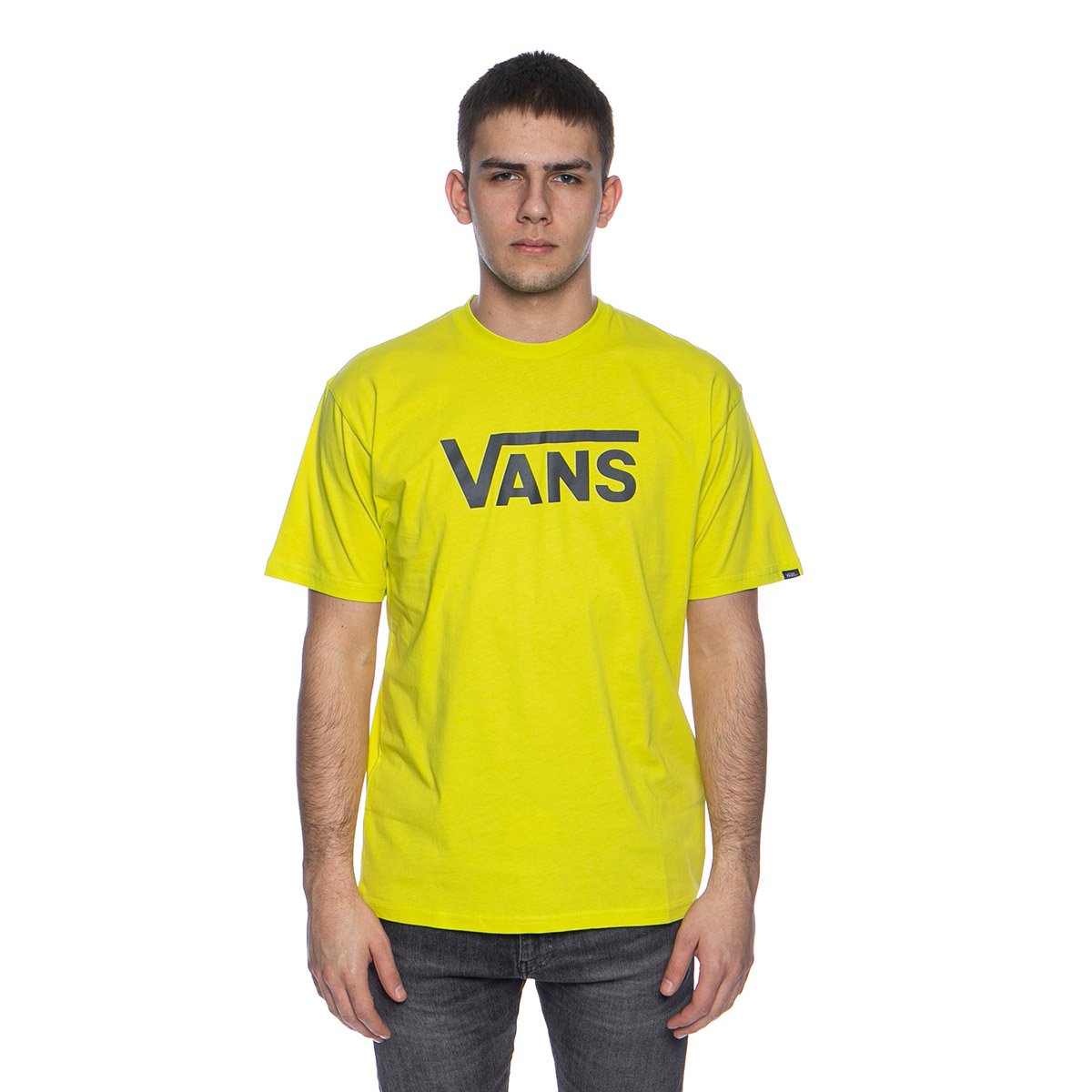 camiseta vans gris