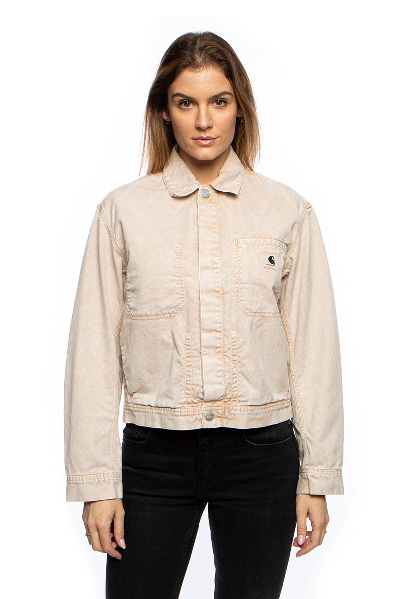 WMNS Jacket Carhartt WIP W' Sonora Jacket dusty brown worn washed ...