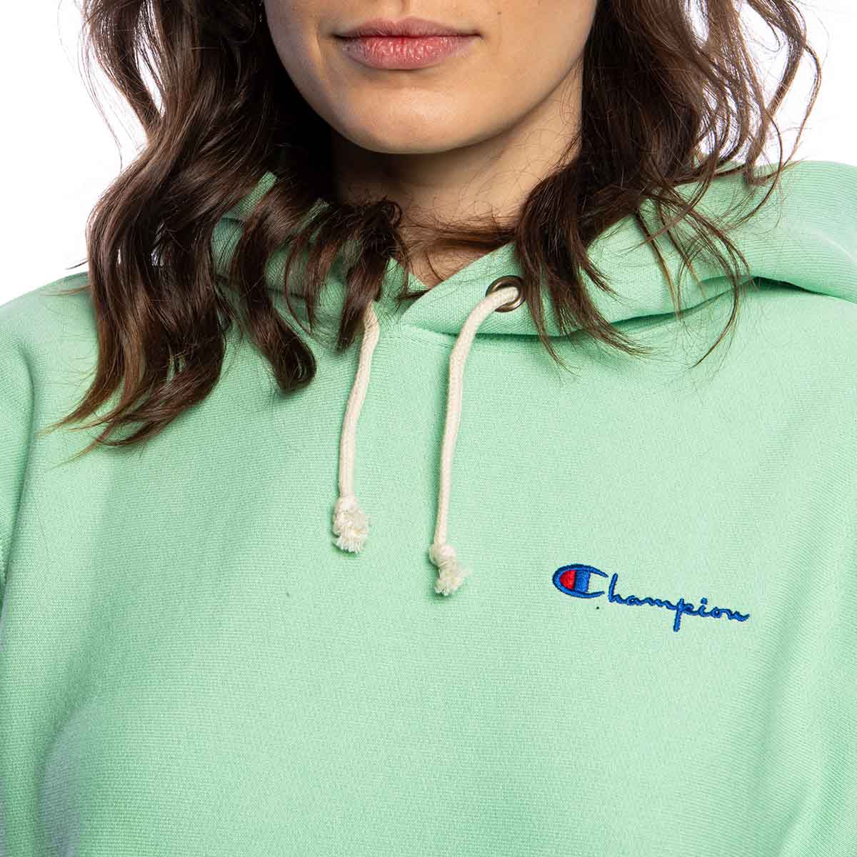 WMNS Sweatshirt Champion Small Script Logo Reverse Weave Hoodie